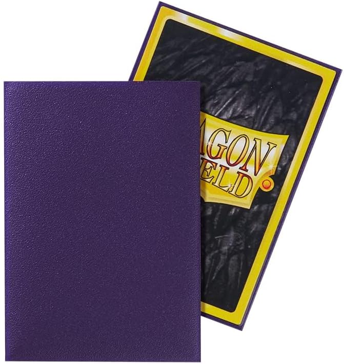Dragon Shield Japanese Size Purple Matte Sleeves 60 ct
