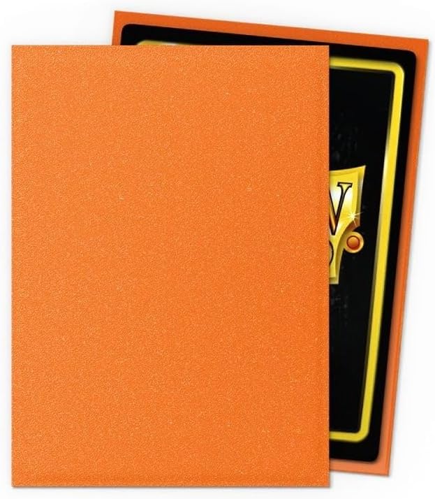 Dragon Shield: Standard 100ct Sleeves - Amber Matte