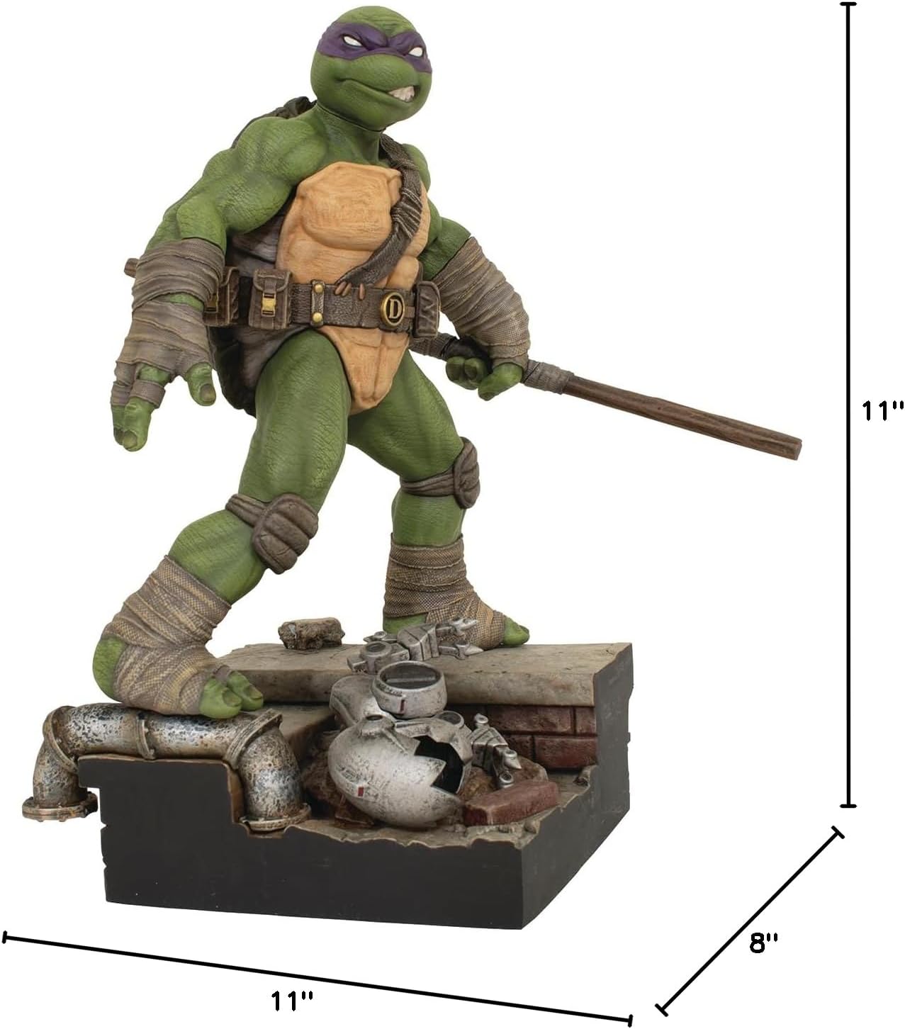 Teenage Mutant Ninja Turtles-Donatello PVC Diorama