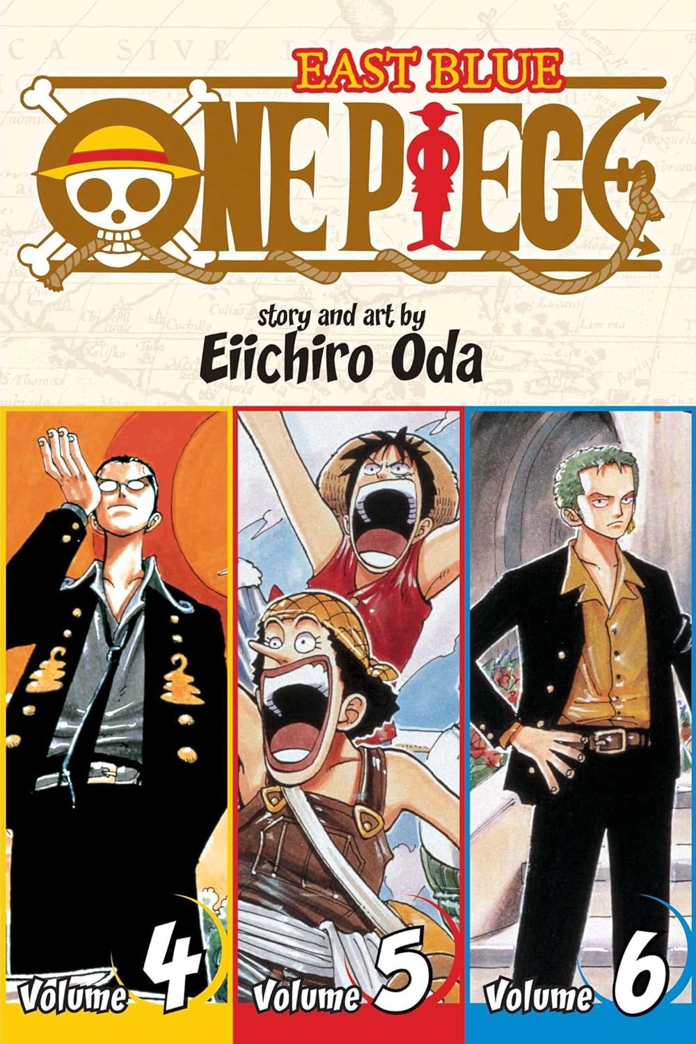 One Piece Omnibus vol 4,5,6