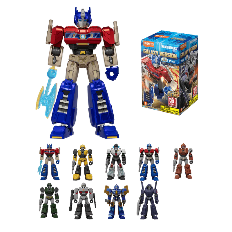 Blockees Transformers Galaxy Version 05 ONE Blind Box