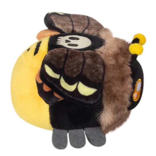 Squishable Micro Death's Head Moth Keychain