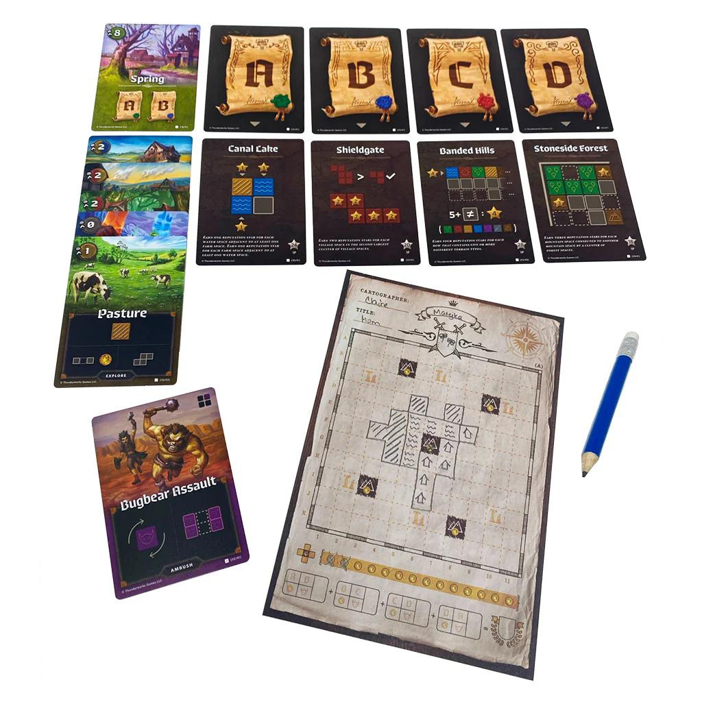 Cartographers A Roll Player Tale