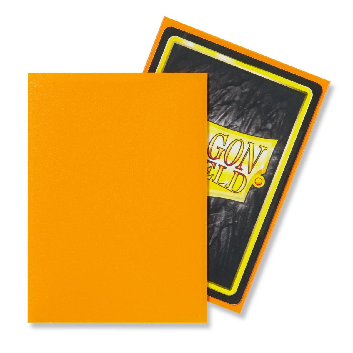 Dragon Shield Matte Sleeves Orange