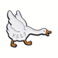 Enamel Pin: Yeet Goose