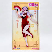 Trio Try It Figure: Super Sonico Chinese Dress Version