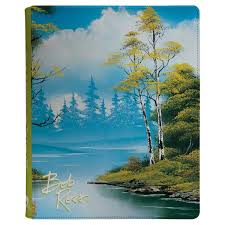 Bob Ross 9 Pocket Card Binder