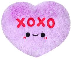 Mini Squishable Candy Heart XOXO