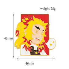Enamel Pin: Rengoku Color Panel