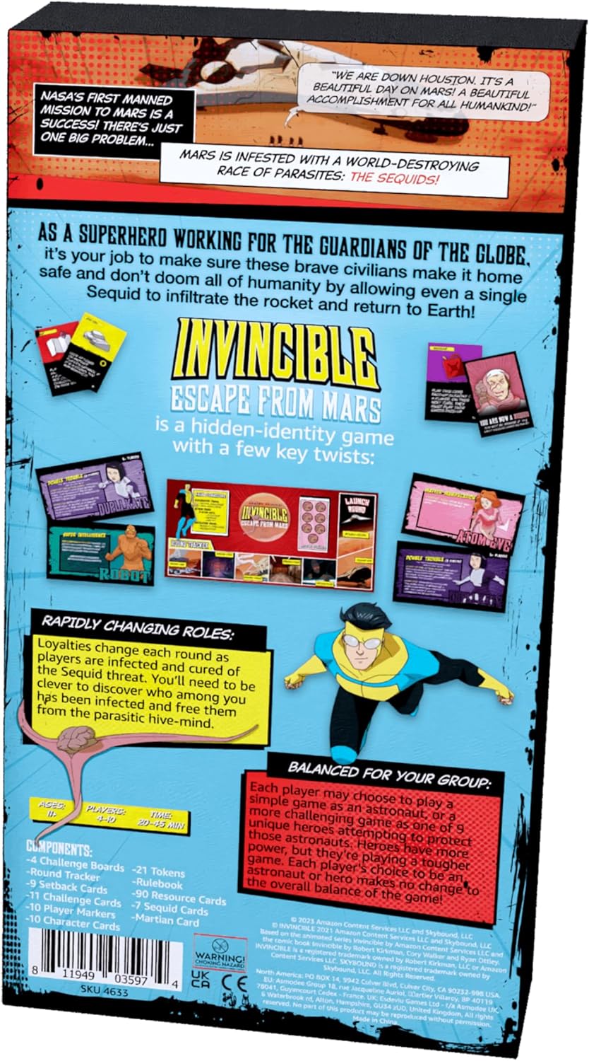 Invincible Escape from Mars