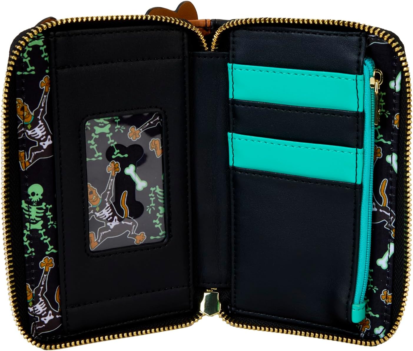 Loungefly Scooby-Doo Skeleton Cosplay Zip Around