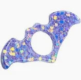 Bookmark: Sparkle Bat Thumbmark