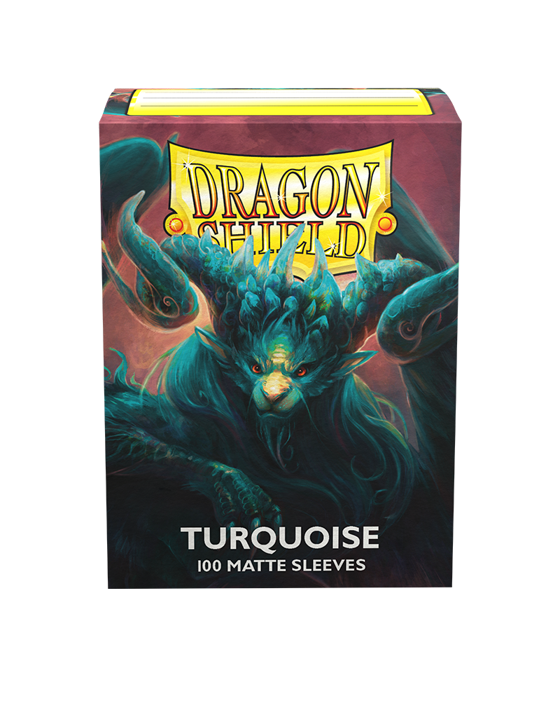 Dragon Shield Turquoise Matte Sleeves Standard 100ct
