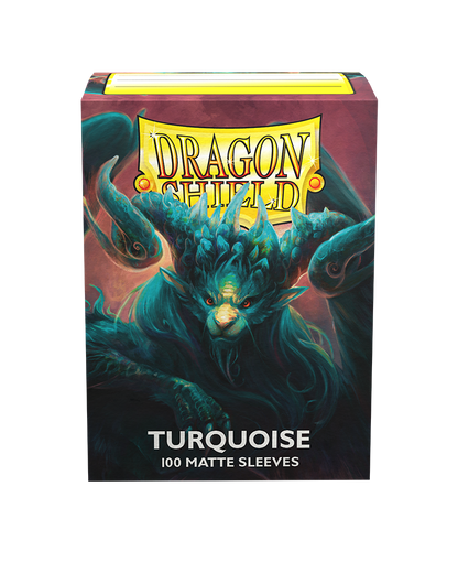 Dragon Shield Turquoise Matte Sleeves Standard 100ct