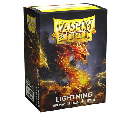 Dragon Shield Lightning Matte Dual Sleeves Standard 100 ct