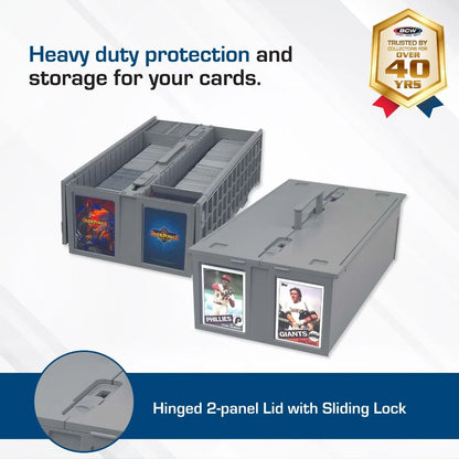 BCW 1,600 Ct. Card Bin - Grey