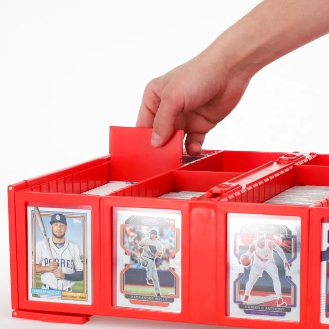 BCW Card Bin Partitions 12 Pack - Red