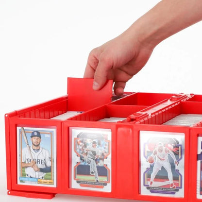 BCW Card Bin Partitions 12 Pack - Red