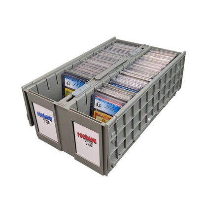 BCW Graded Card Bin - Grey