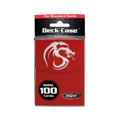 BCW Deck Box - Red 100