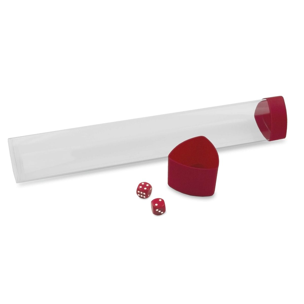 BCW Playmat Tube Red