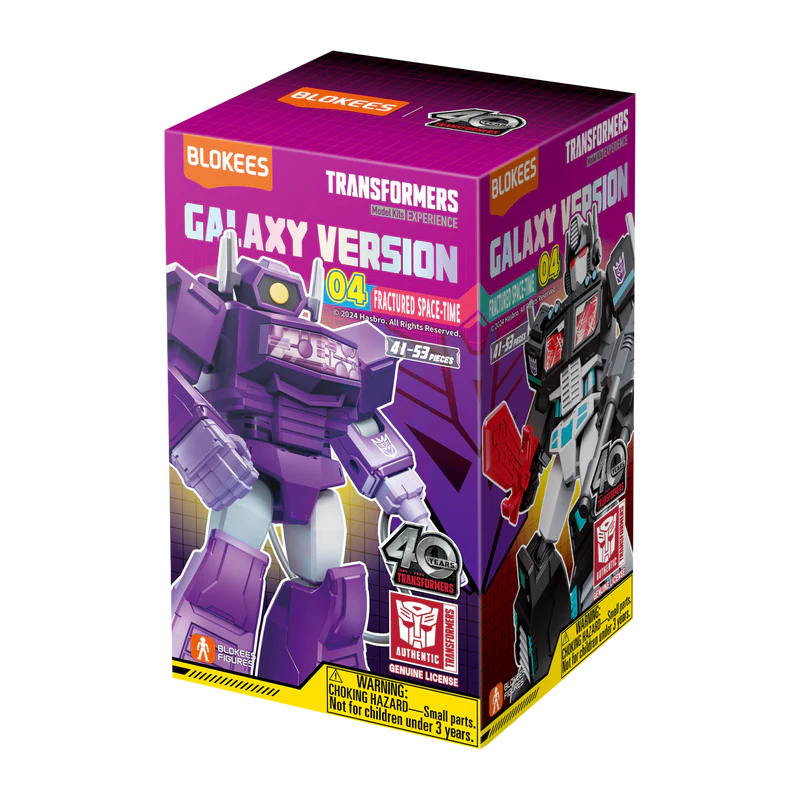 Blokees Transformers Galaxy Version 04 Fractured Space-Time Blind Box