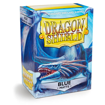 Dragon Shield Blue Matte Sleeves Standard 100 ct