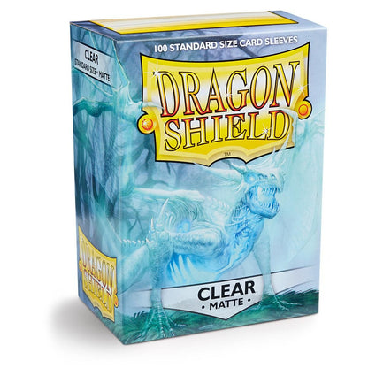 Dragon Shield Clear Matte Sleeves Standard 100ct
