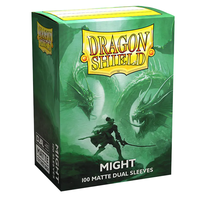 Dragon Shield Might Dual Matte Sleeves Standard 100ct
