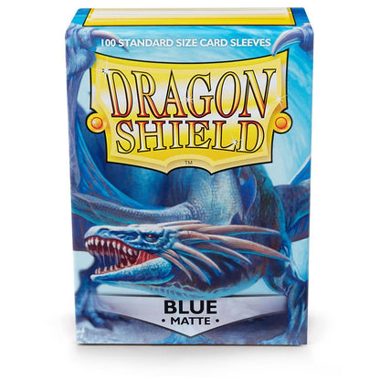Dragon Shield Blue Matte Sleeves Standard 100 ct