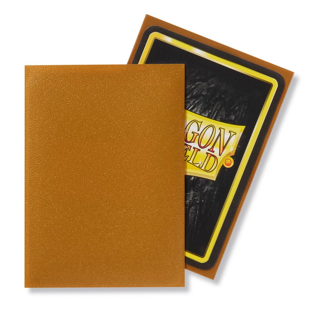 Dragon Shield Gold Matte Sleeves Standard 100ct