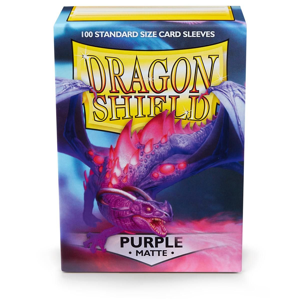Dragon Shield Purple Matte Sleeves Standard 100t