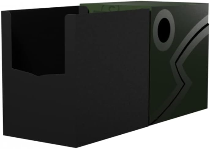 Dragon Shield Double Shell Deck Box - Forest Green/Black