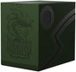 Dragon Shield Double Shell Deck Box - Forest Green/Black