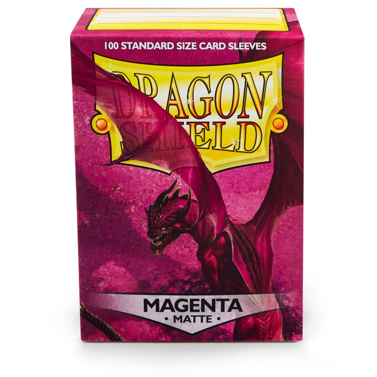 Dragon Shield Matte Sleeves Magenta Standard