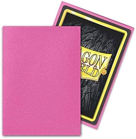 Dragon Shield Japanese Size Matte Sleeves Pink Diamond 60 ct