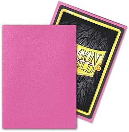 Dragon Shield Japanese Size Matte Sleeves Pink Diamond 60 ct