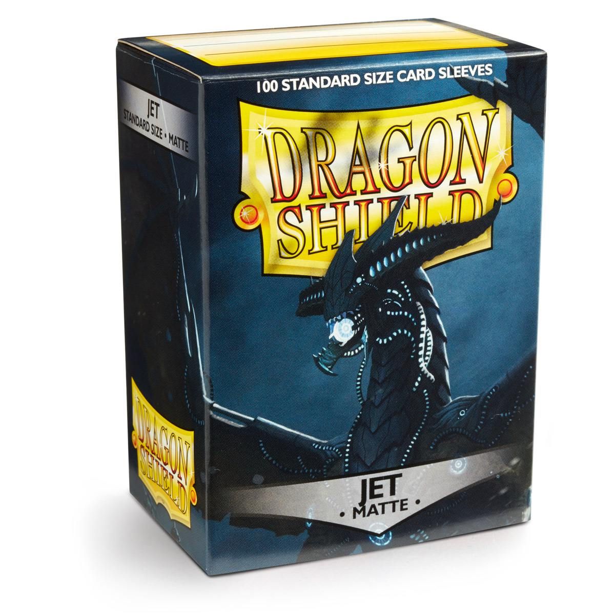Dragon Shield Jet Matte Sleeves Standard