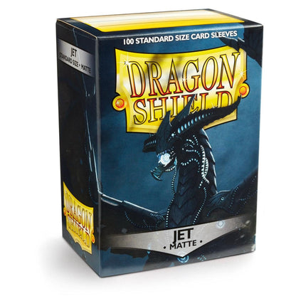 Dragon Shield Jet Matte Sleeves Standard