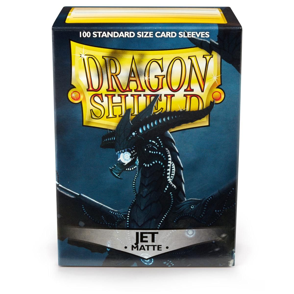 Dragon Shield Jet Matte Sleeves Standard