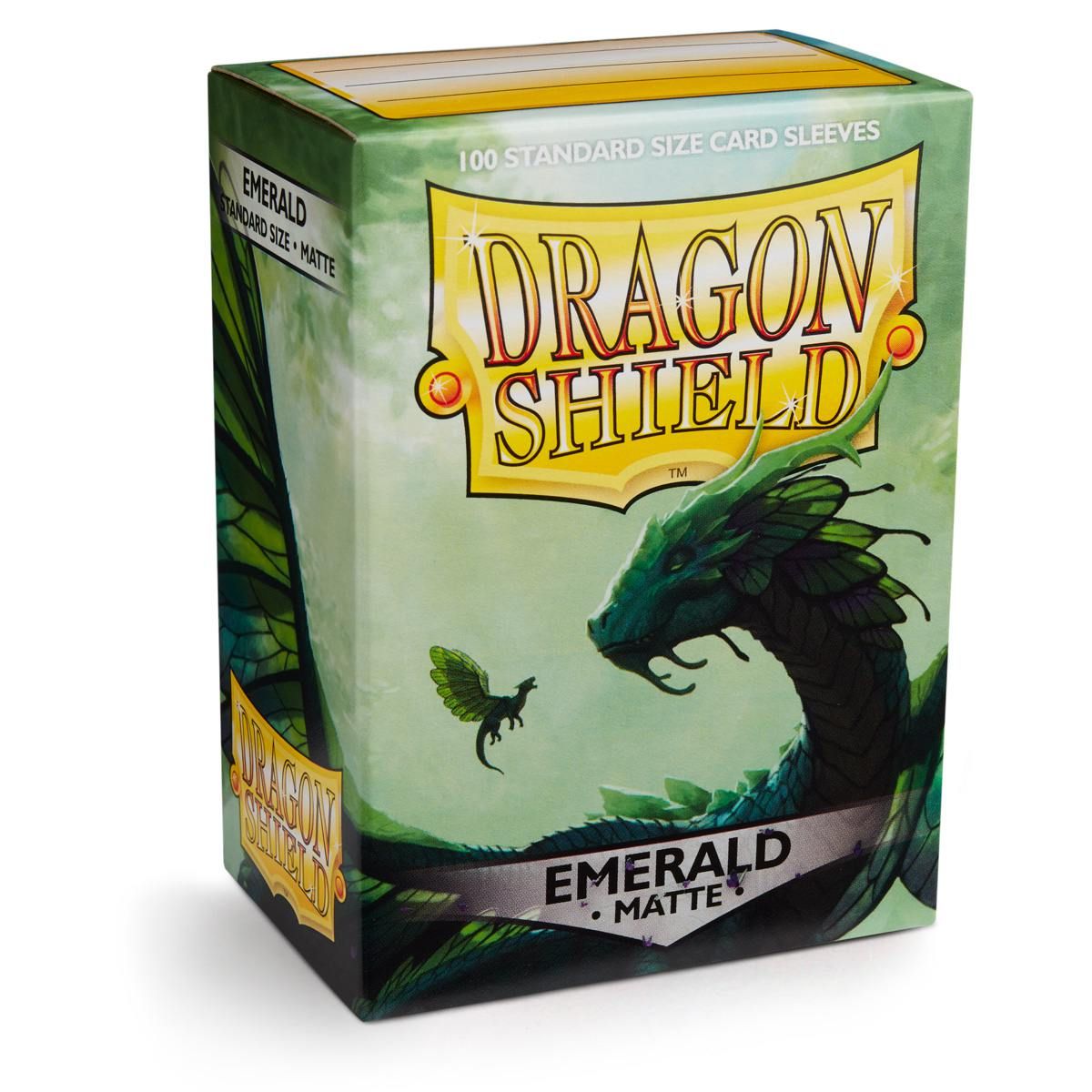 Dragon Shield Emerald Matte Sleeves Standard 100 ct