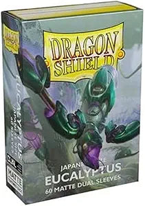 Dragon Shield Japanese Size Matte Dual Sleeves Eucalyptus 60 ct