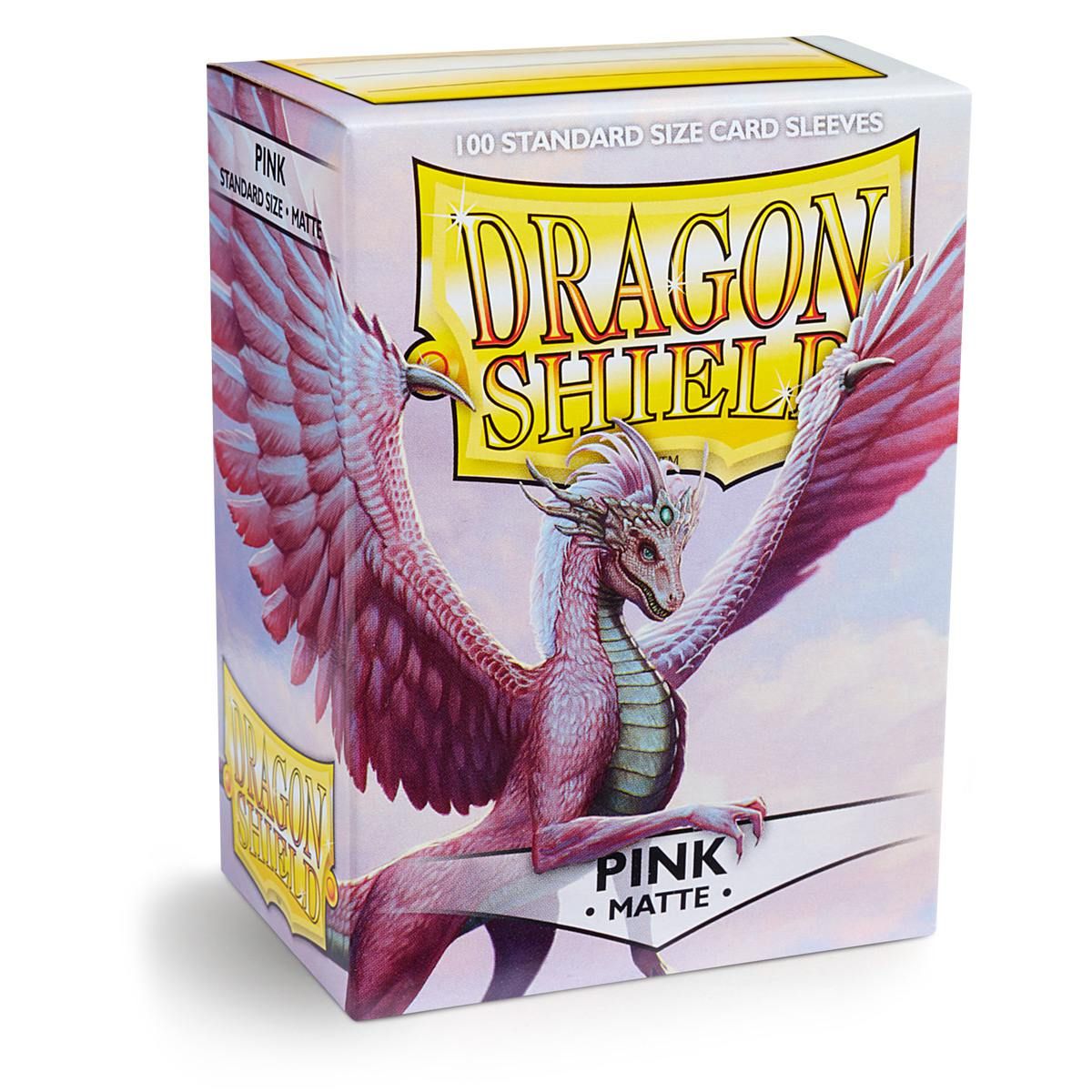 Dragon Shield Pink Matte Sleeves Standard 100ct
