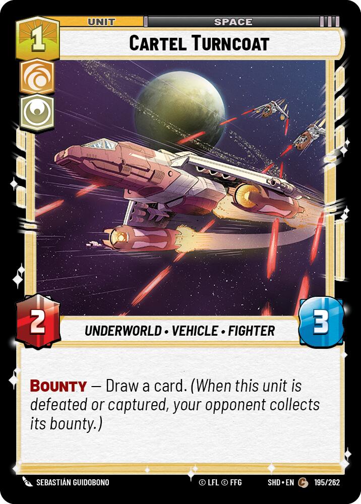 Cartel Turncoat (195/262) (195/262) [Shadows of the Galaxy]