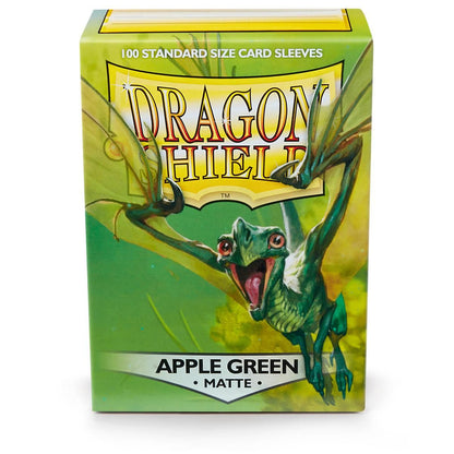 Dragon Shield Apple Green Matte Sleeves Standard 100 ct