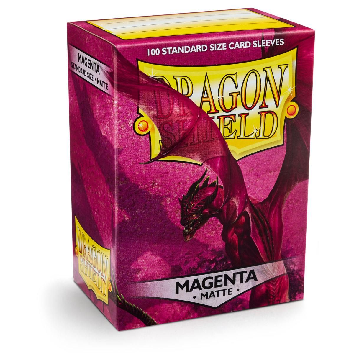 Dragon Shield Matte Sleeves Magenta Standard