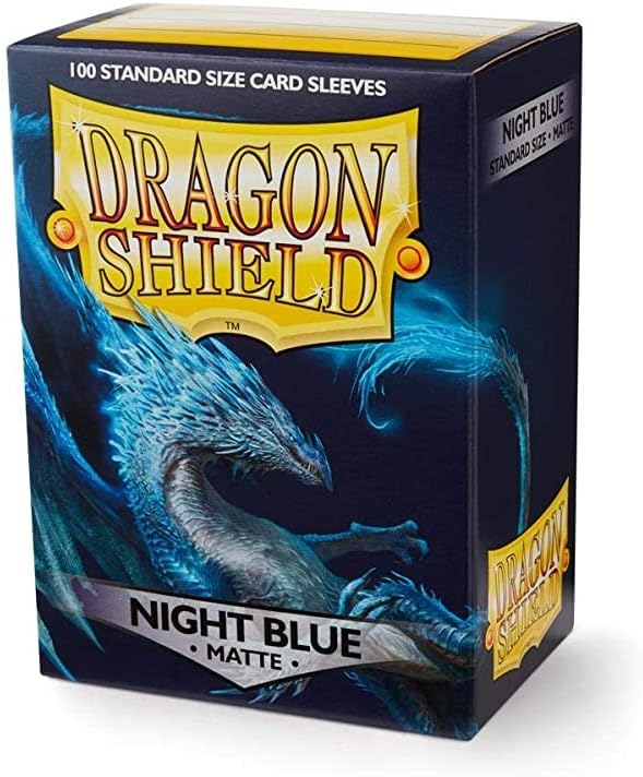 Dragon Shield Standard Size Night Blue Matte Sleeves
