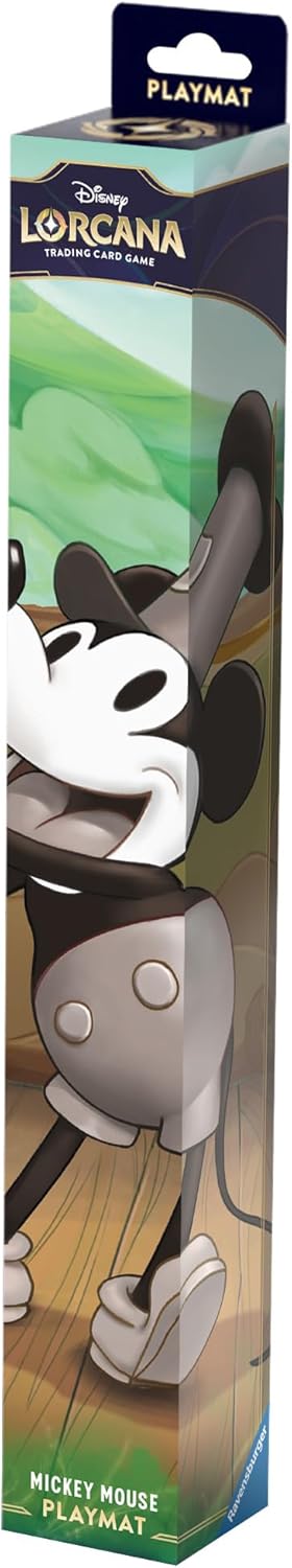Lorcana Playmat: Mickey Mouse - True Friend (Steamboat Willie)