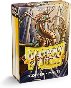 Dragon Shield Japanese Size Copper Matte Sleeves 60 ct