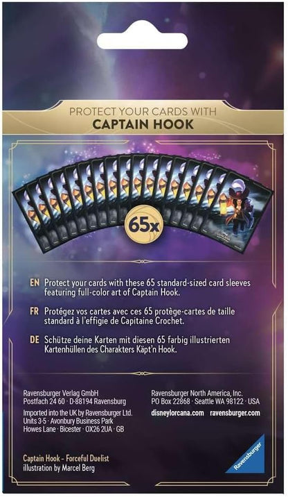 Disney Lorcana Art Sleeves - Captain Hook